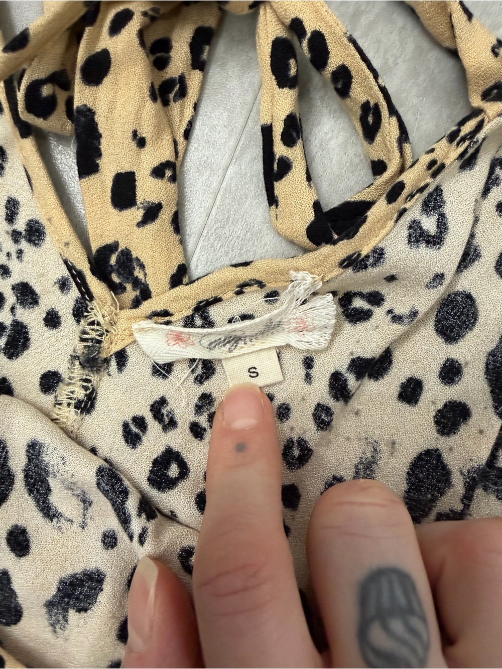 Leopard Print Spaghetti Strap Swing Dress - Picture 4 of 6